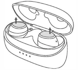 Diso MH-807C-B True Wireless Bluetooth Earbuds 1