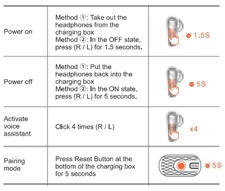PXN X2 TWS Gaming Headset 11