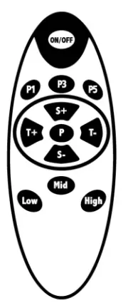 COSTWAY SP37518US Vibration Plate Exercise Machine - remote