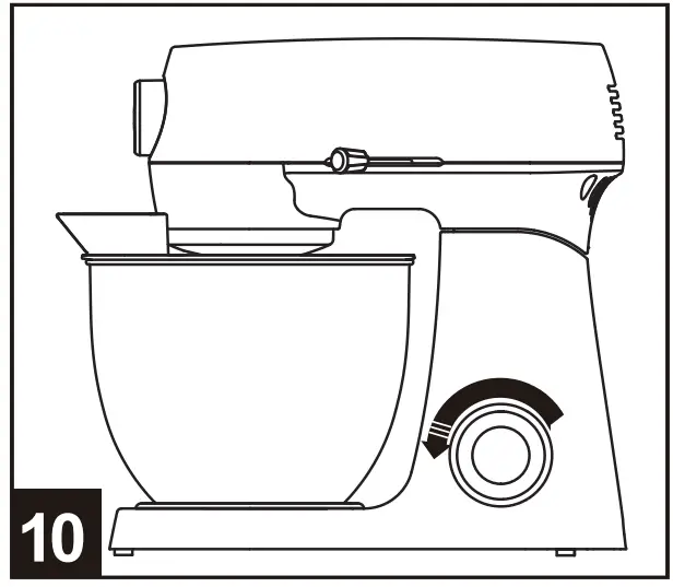 Midea MJ-KM1001W 1 Stand Mixer - fig 12