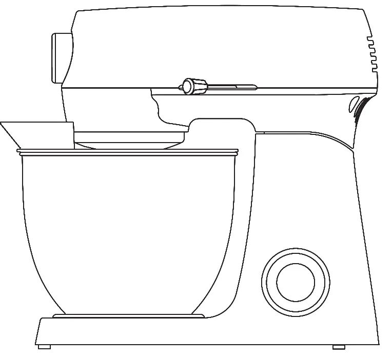 Midea MJ-KM1001W 1 Stand Mixer