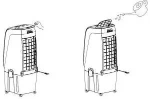 FIG 8 Filling from the top