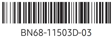 samsung BN68 11503D 03 Smart Tv - Bar code