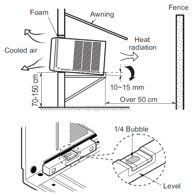 LG JW-Q18WUZA Air Conditioner Owner's FIG 8
