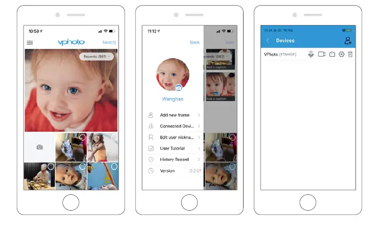 Shenzhen Yahe Trading PF-01 10.1-Inch Wi-Fi Digital Photo Frame FIG 7