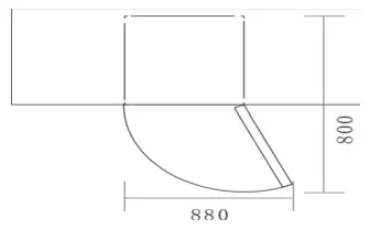 kogan 69L WhiteCold Bar Fridge 4