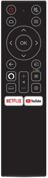 TCL RC860 Bluetooth Remote Control - Remote