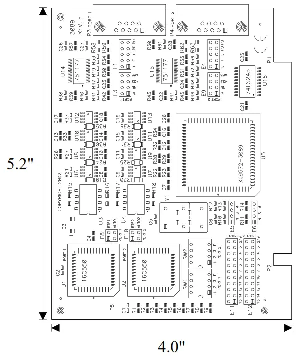 SEALEVEL 3089 Ultra SIO Serial Interface Board - Screen