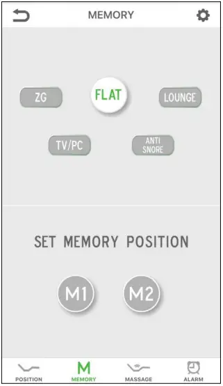 Maxxprime WN7028 Adjustable Bed Base APP Functions 3