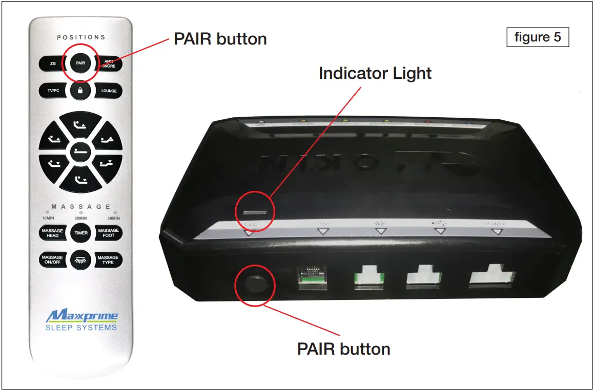 Maxxprime WN7028 Adjustable Bed Base Step 8