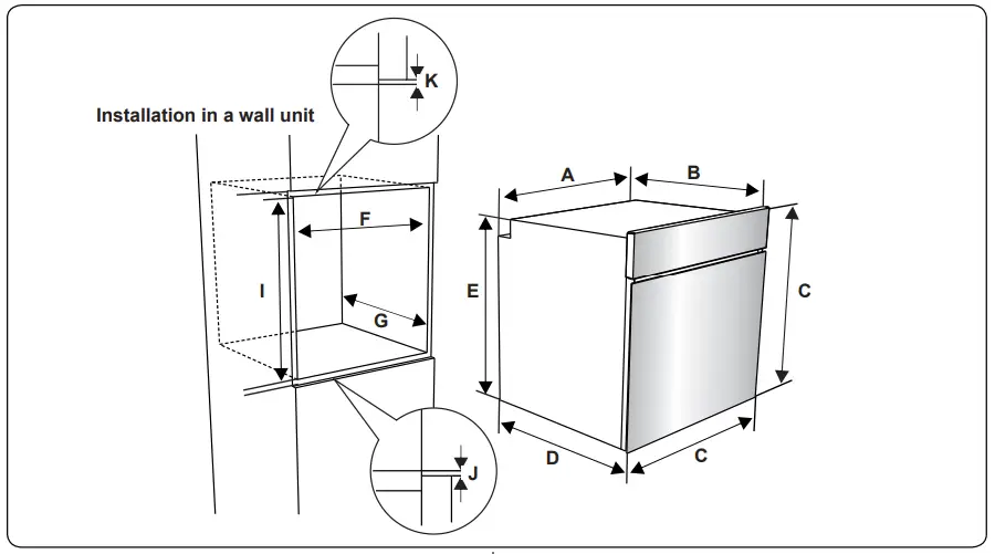Home Appliances K 61P27BNM Cooking Oven - fig1