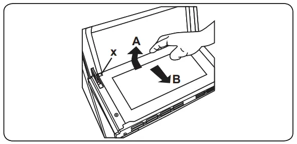 SHARP KF 66DVDD04IM1 EN Cooking - Inner Glass