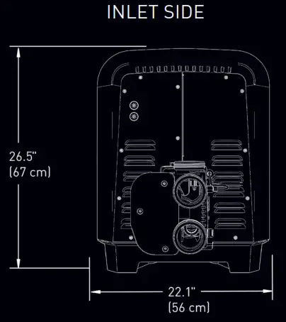Jandy Ultra-Compact And Energy-Efficient Gas Pool Heater insit