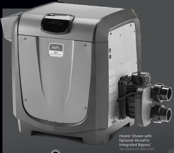 Jandy Ultra-Compact And Energy-Efficient Heater Shown wit
