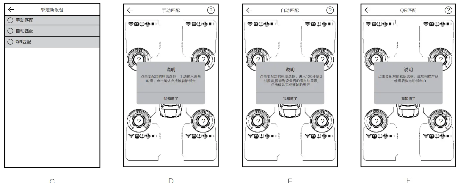 Malide-]MLD-B06-Car-TPMS-Bluetooth-Mobile-Phone-APP-Tire-Temperature -Monitoring-System-9