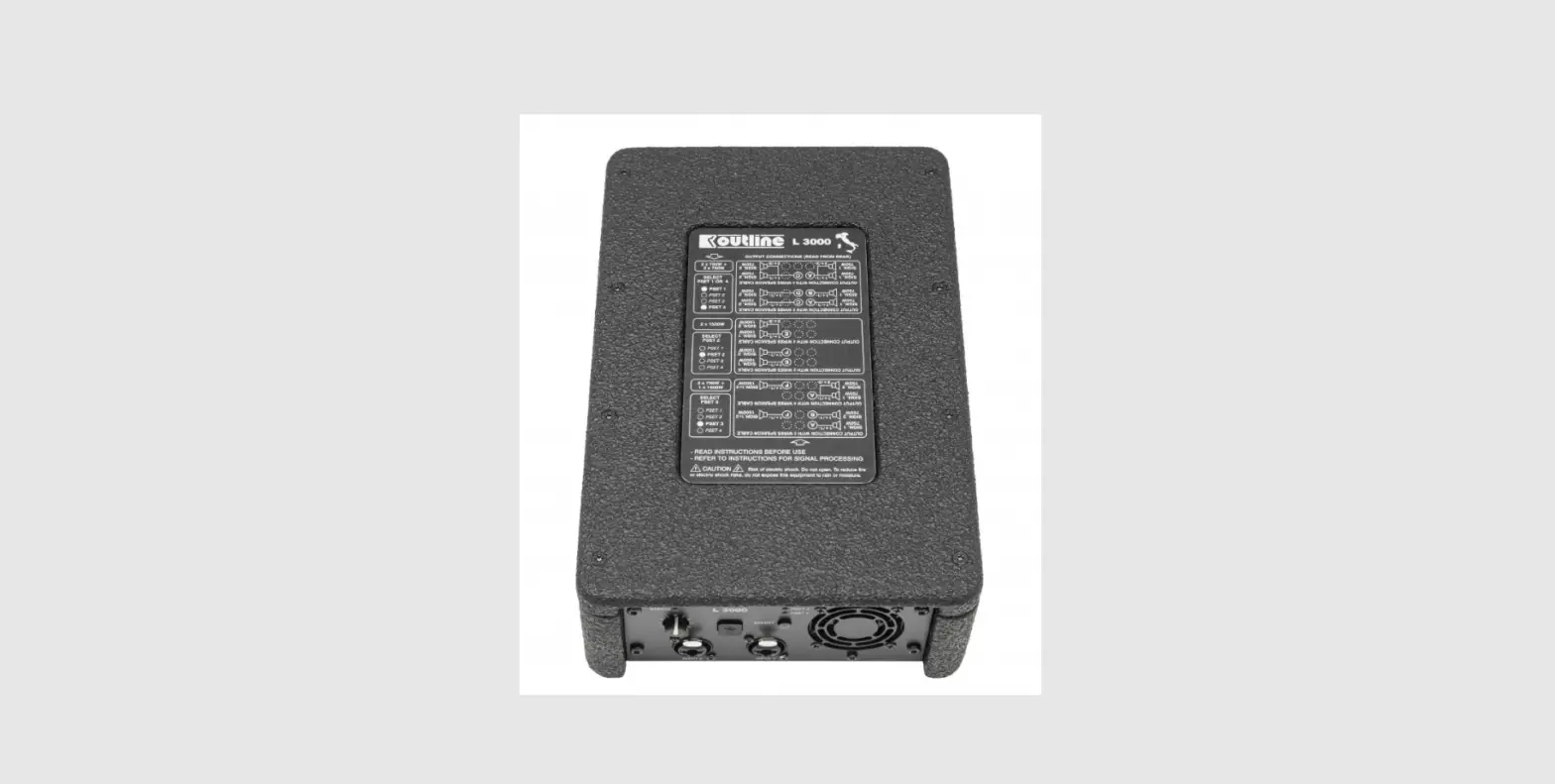 Outline L3000 Super Compact Amplifier User Manual
