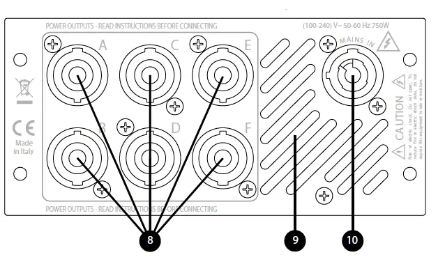 outline L3000 Super Compact Amplifier fig 4