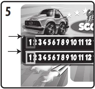 little tikes 4-in-1 Dunk’n Stunt’n Game's Set - scoreboard