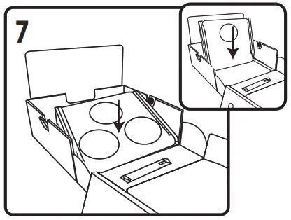 little tikes 4in-1 Dunk’n Stunt’n Game's Set - game plate holder