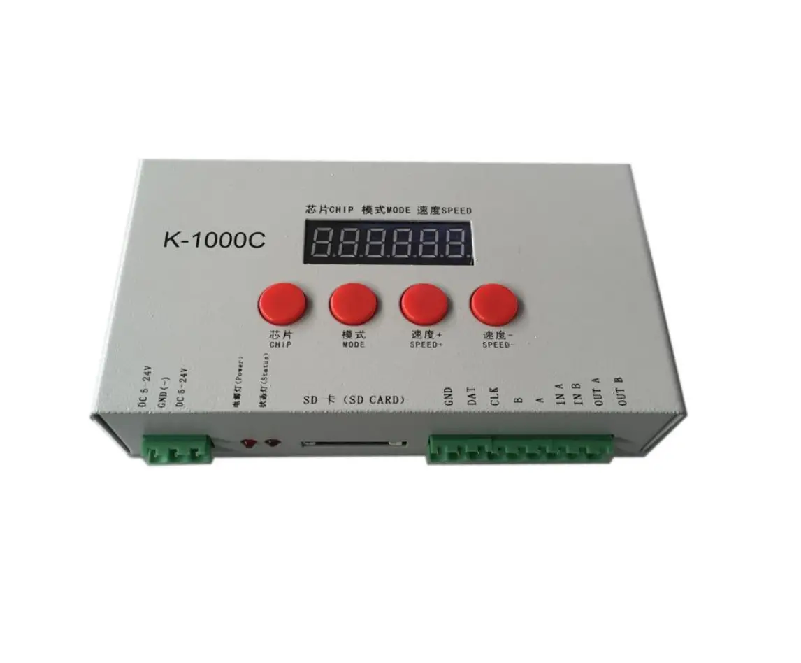 Shenzhen Dc5-24v Addressable Programmable Controller Instruction Manual