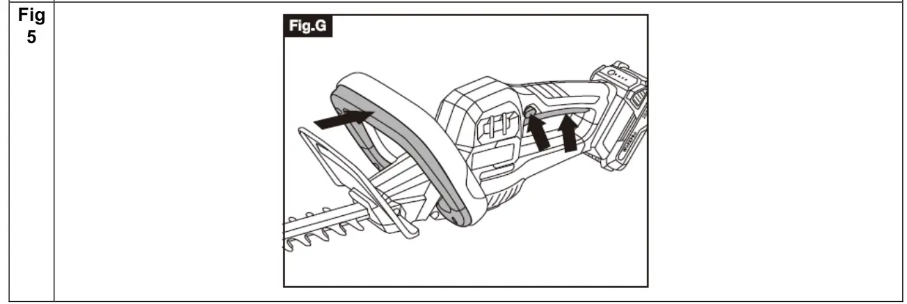 TEXAS HTX2000 Hedge Trimmer - Figure 5