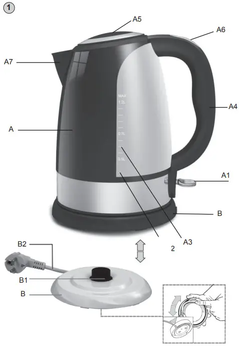 eta 2599 NINA Electric Kettle -