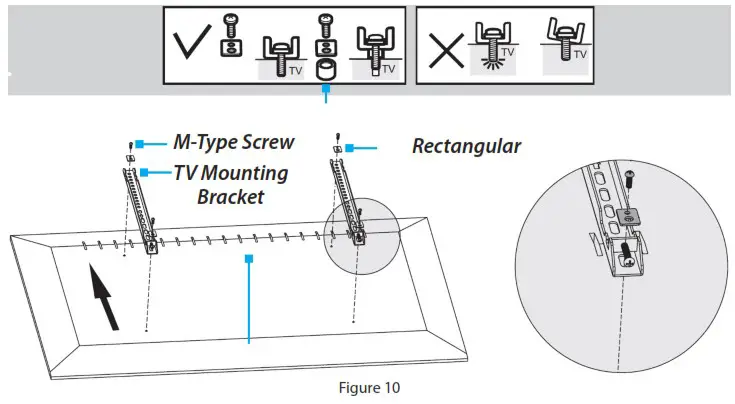 StarTech STNDMTV100 Mobile TV Cart and Stand - Installation 10