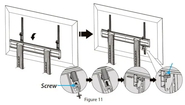 StarTech STNDMTV100 Mobile TV Cart and Stand - Installation 11