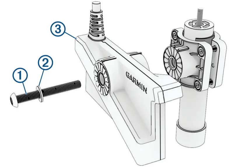 Garmin LIVE SCOPE PLUS ICE FISHING KIT - Mounting