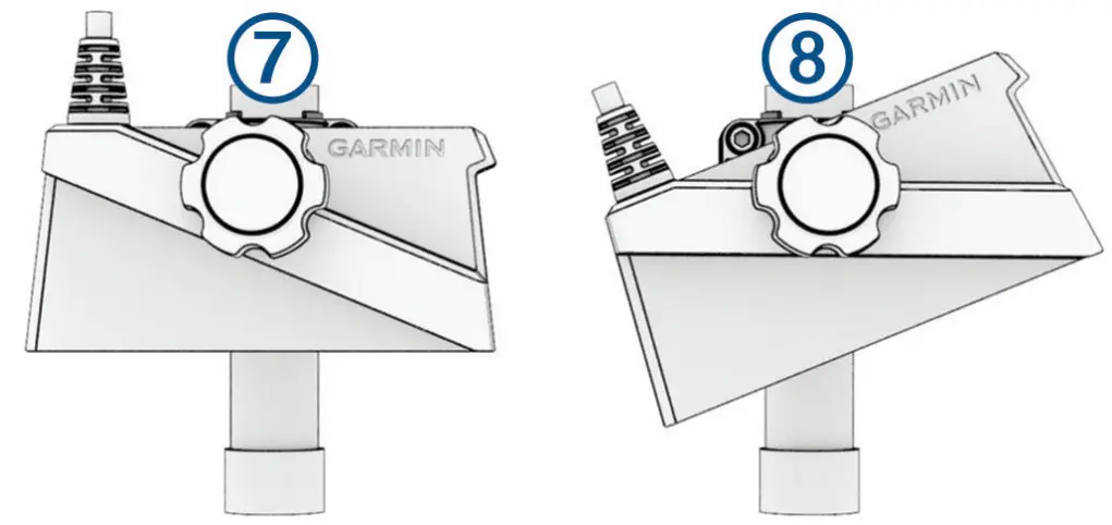 Garmin LIVE SCOPE PLUS ICE FISHING KIT - straps