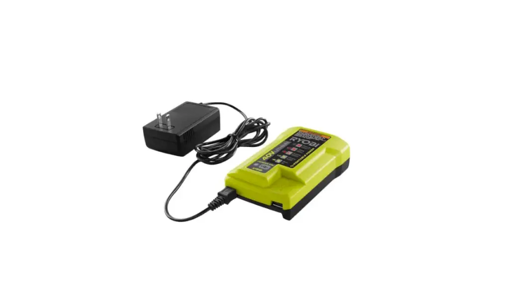 Ryobi Op40cs 40v Integrated Rapid Charger User Manual