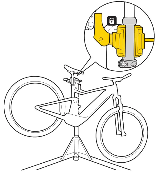 TOPEAK TW030 PrepStand eUP Lift Assist Workstand - FIG28