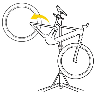 TOPEAK TW030 PrepStand eUP Lift Assist Workstand - FIG310