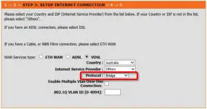 Setup using the Setup Wizard Interface
