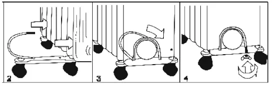 LIVING CO YL-B18-11 Oil Filled Radiator 2
