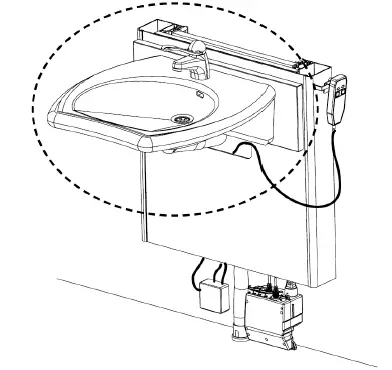 GRANBERG 415-11-05 BASICLINE 415 Electric Height Adjustable Washbasins-17