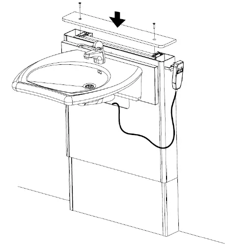 GRANBERG 415-11-05 BASICLINE 415 Electric Height Adjustable Washbasins-19