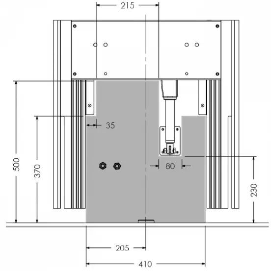 GRANBERG 415-11-05 BASICLINE 415 Electric Height Adjustable Washbasins-3