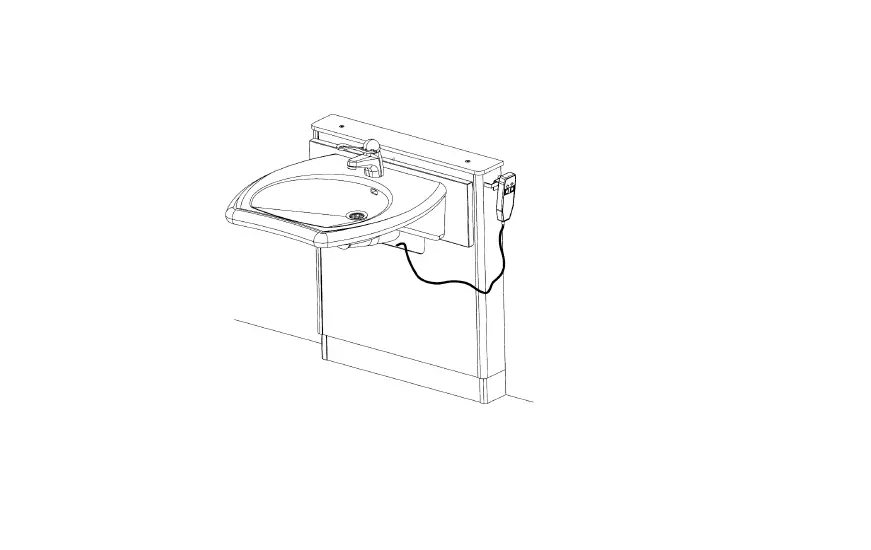 Granberg 415-11-05 Basicline 415 Electric Height Adjustable Washbasins Instruction Manual