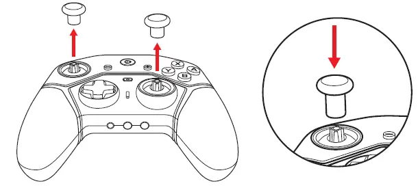 gioteck SC3NSW-21-MU SC3 Pro Wireless Controller fig 5