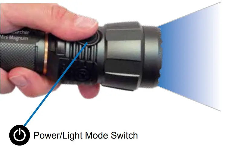 NightSearcher Mini Magnum Work Flashlight - fig 3