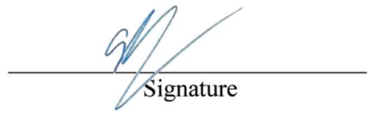 Signature