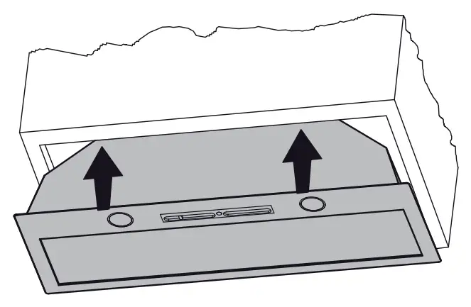 Haier HPH60ILX1 Built In Integrated Range Hood - rangehood