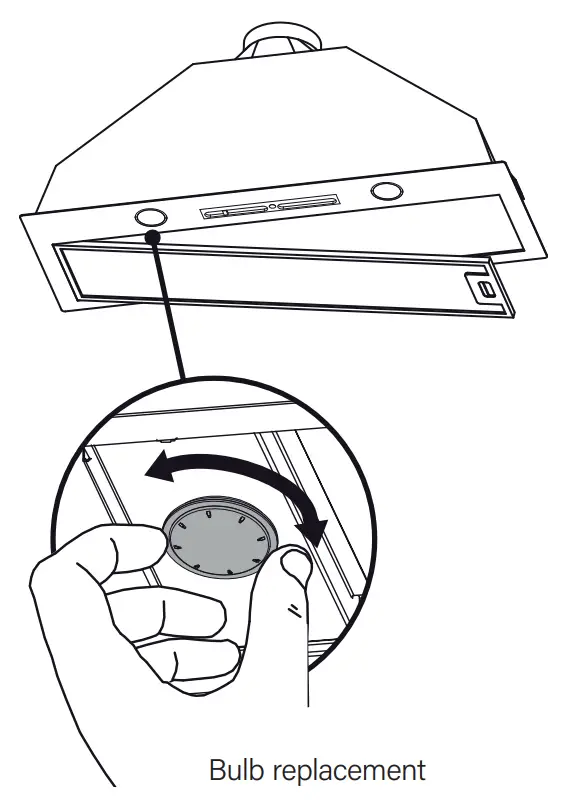 Haier HPH60ILX1 Built In Integrated Range Hood - replacement