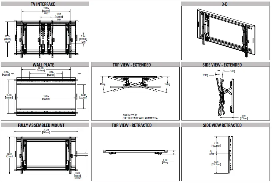 SANUS-VLT7-B2-Advanced-Tilt-4D-Premium-TV-Wall-Mount for-42-to-90-Inch-Displays-04
