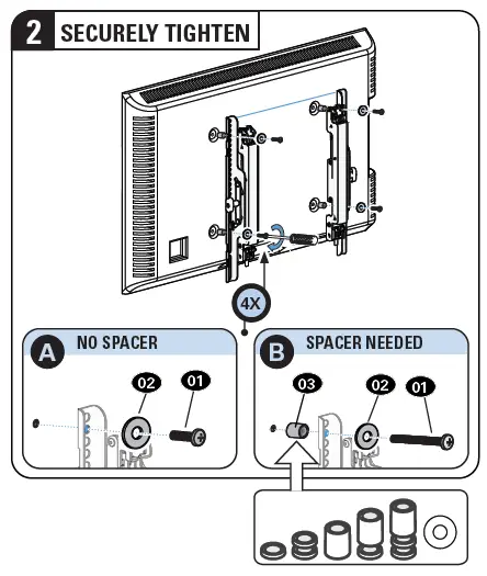 SANUS-VLT7-B2-Advanced-Tilt-4D-Premium-TV-Wall-Mount for-42-to-90-Inch-Displays-16