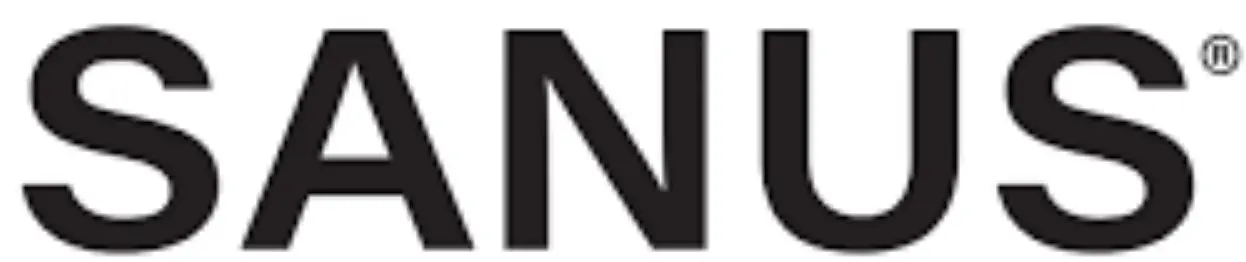 SANUS-VLT7-B2-Advanced-Tilt-4D-Premium-TV-Wall-Mount for-42-to-90-Inch-Displays-logo