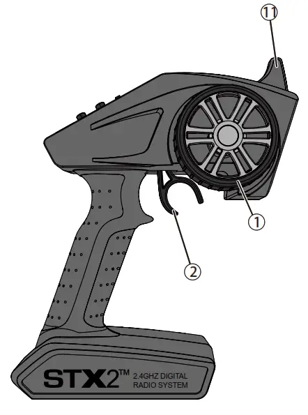 axial YETIJR. CAN-AM Maverick X3 X RS TURBO R RC Car - INSTALLING TRANSMITTER BATTERIES