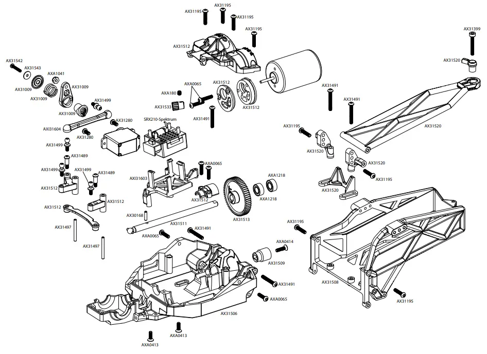axial YETIJR. CAN-AM Maverick X3 X RS TURBO R RC Car - VIEW