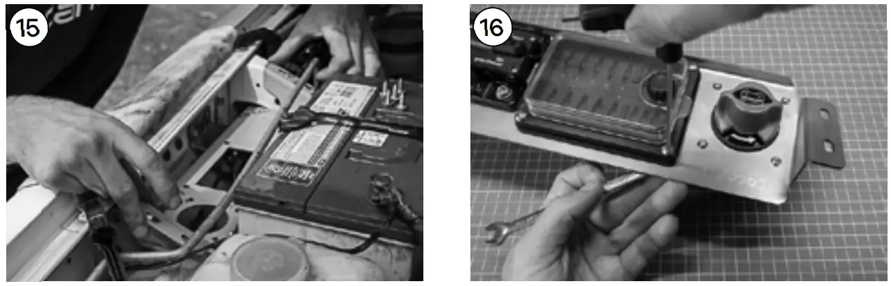 All Good Off Road GU Patrol Auxiliary Panel - NUTSERT 12